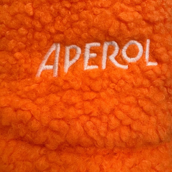 Aperol Orange Fuzzy Bucket Hat NWOT - Picture 5 of 5